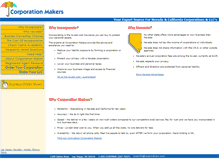 Tablet Screenshot of corpmakers.com